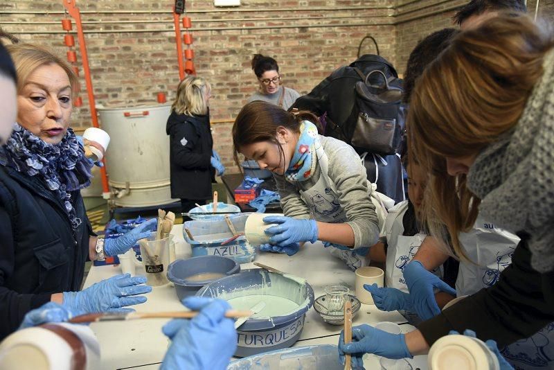 Jornada de puertas abiertas en el Taller de Cerámica de Muel