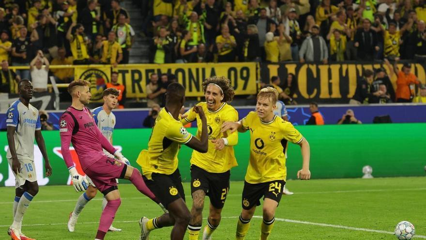 The report | Errors in both areas condemn a good Villarreal in their Champions League debut (3-2)