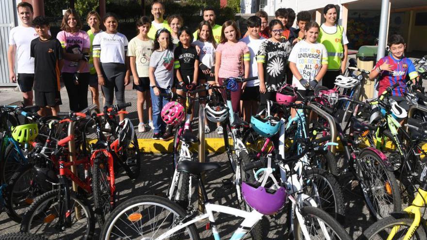 La diversión de moverse en bicicleta