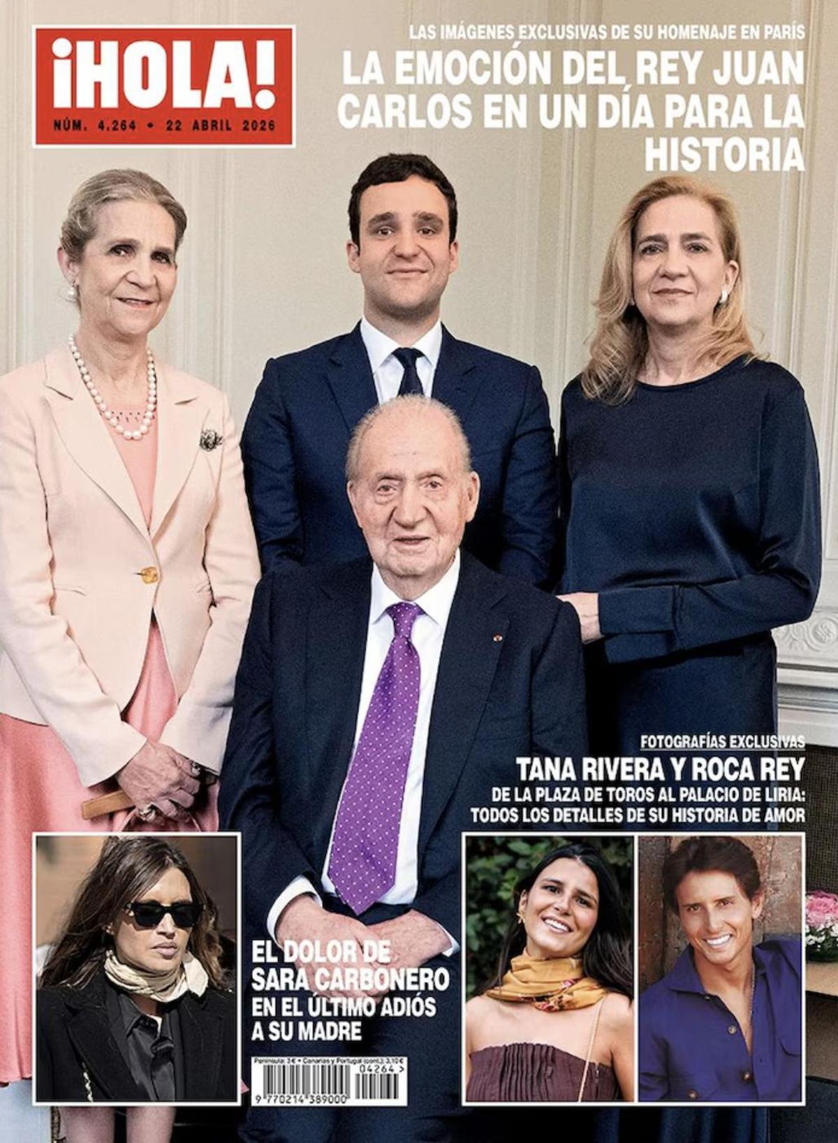 Portada revista 'Hola' del 15 de abril