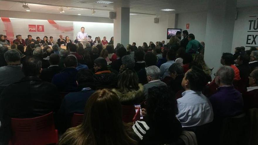 El PSOE extremeño se ratifica en el 155 y alega no entender las críticas