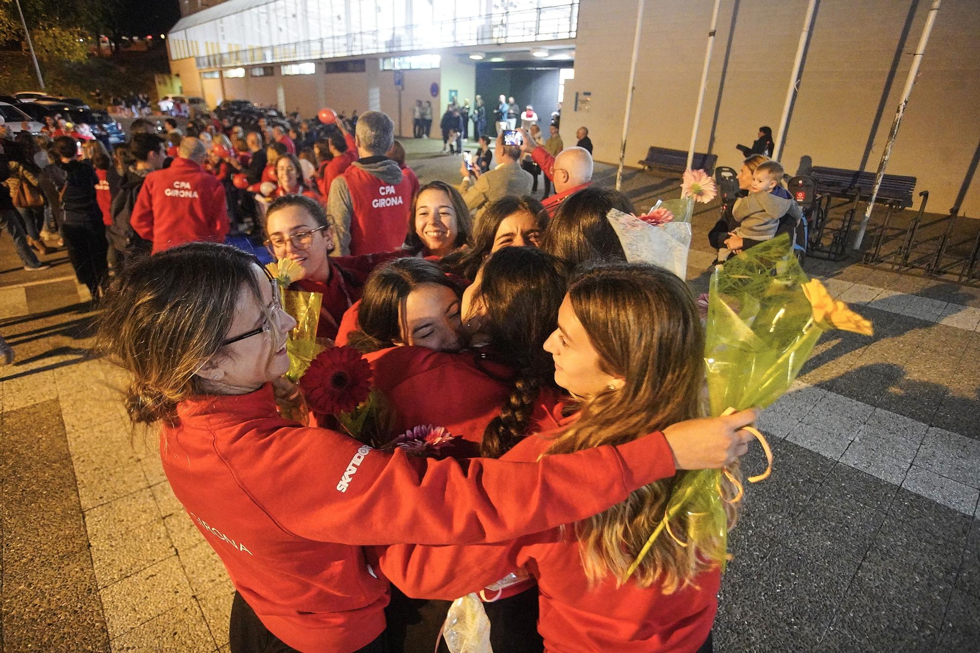 Les medallistes gironines de patinatge arriben de l'Argentina