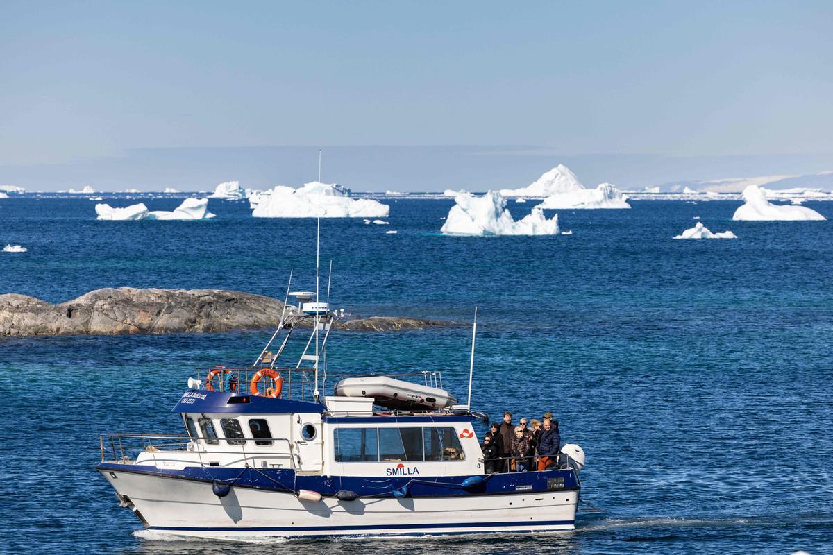 El espectáculo de los icebergs en Groenlandia.