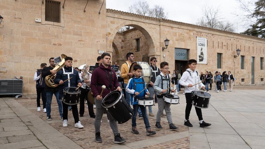 A Zamora le va la marcha: ensayos de las bandas de música para las procesiones de Semana Santa