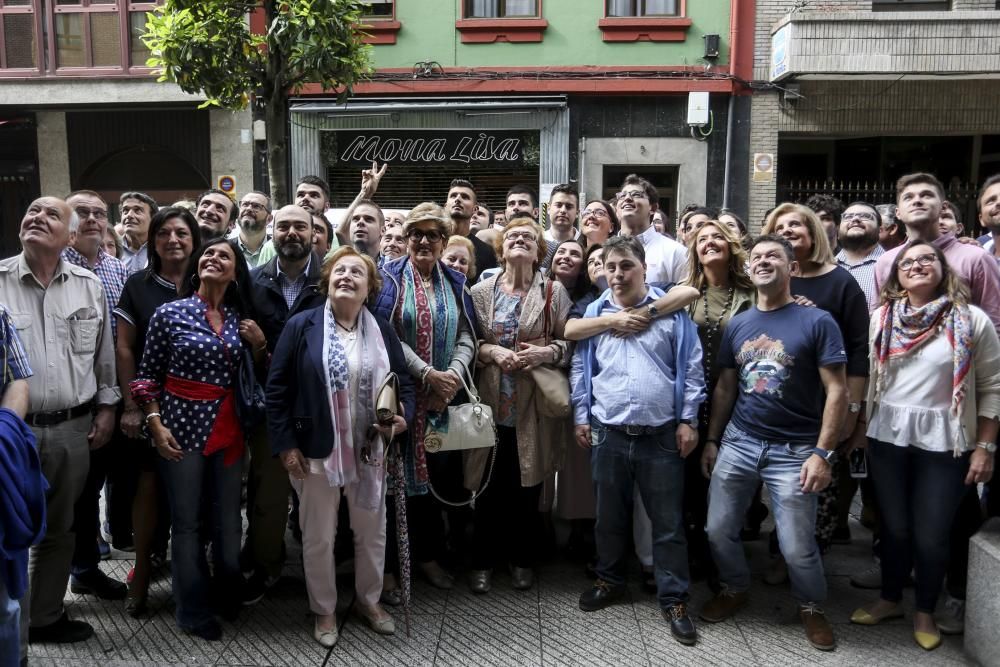 Acto de Soraya Sáenz de Santamaría en Oviedo.