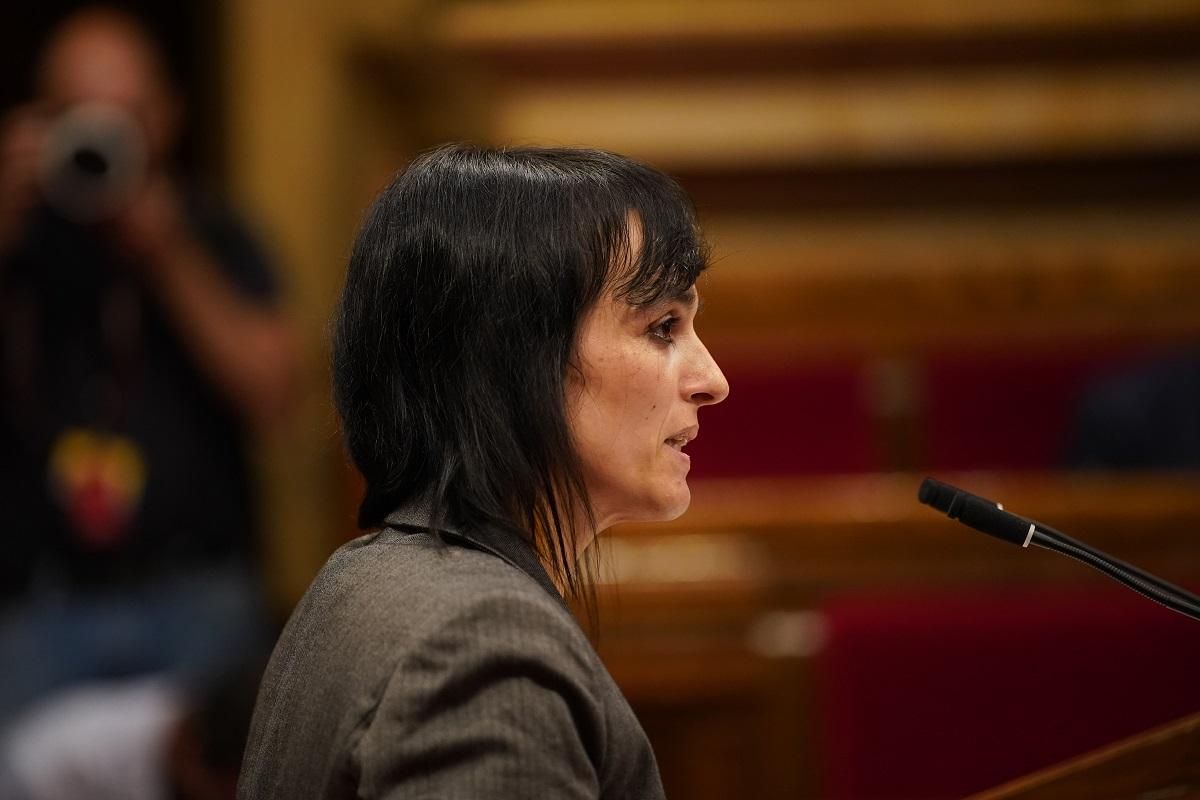 La líder de Aliança Catalana, Sílvia Orriols, en el debate de política general en el Parlament La líder de Aliança Catalana, Sílvia Orriols, en el debate de política general en el Parlament