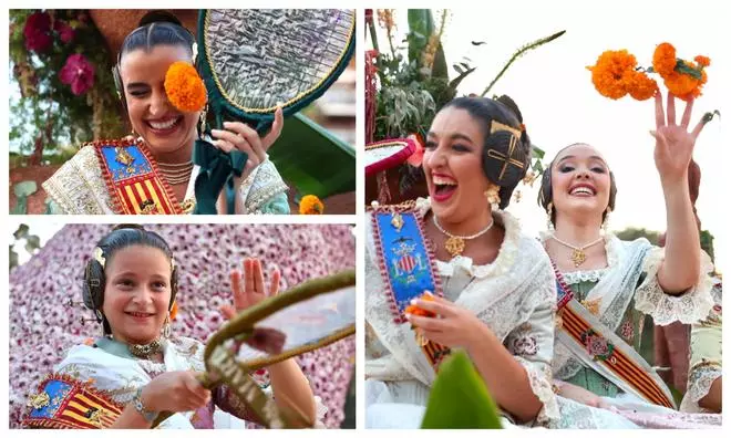 Las mil caras de Carmen Prades, Marta Mercader y las cortes de honor 2026 en la Batalla de Flores