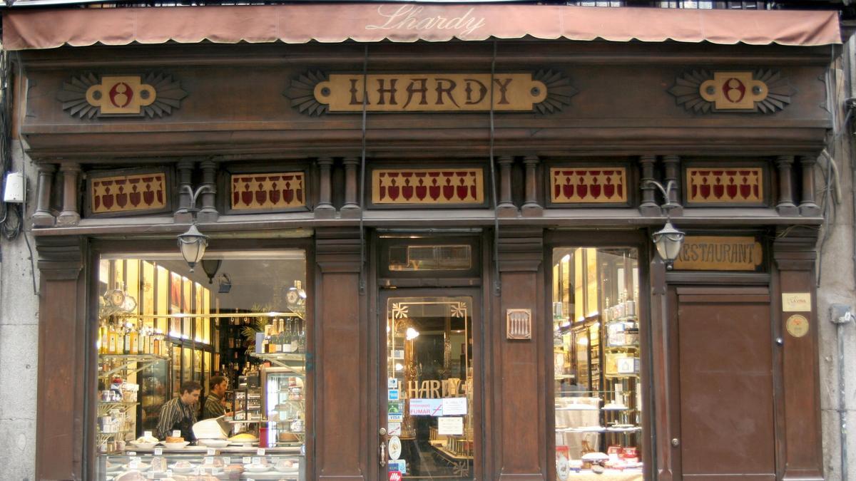 Restaurante Lhardy, en Madrid.