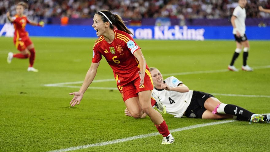 Aitana Bonmatí, de casi perderse la Eurocopa a marcar el gol decisivo: "Fue peor la lucha mental que la física"