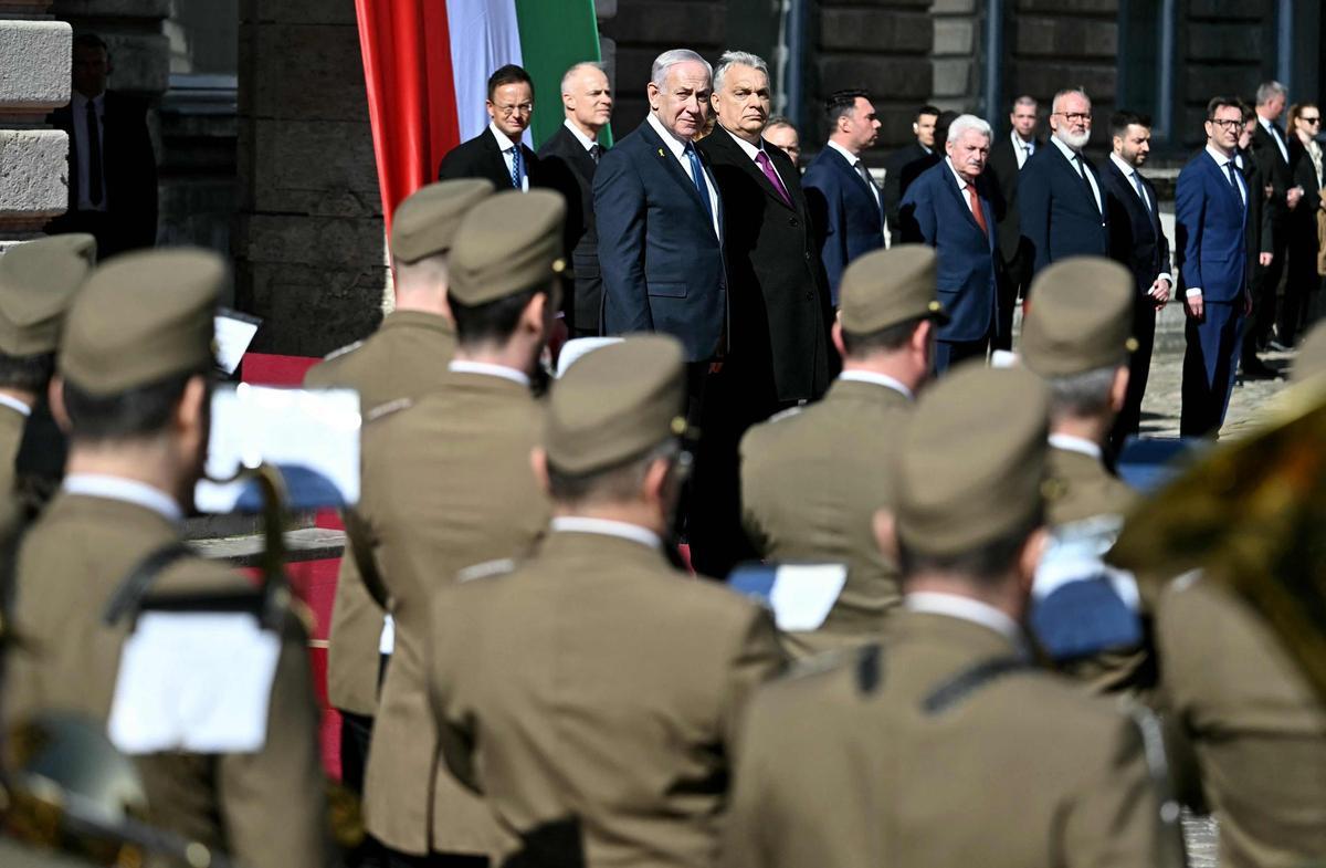 Orban recibe a Netanyahu en Budapest