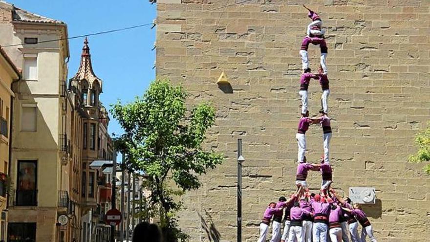 Els Moixiganguers descarreguen la torre de vuit