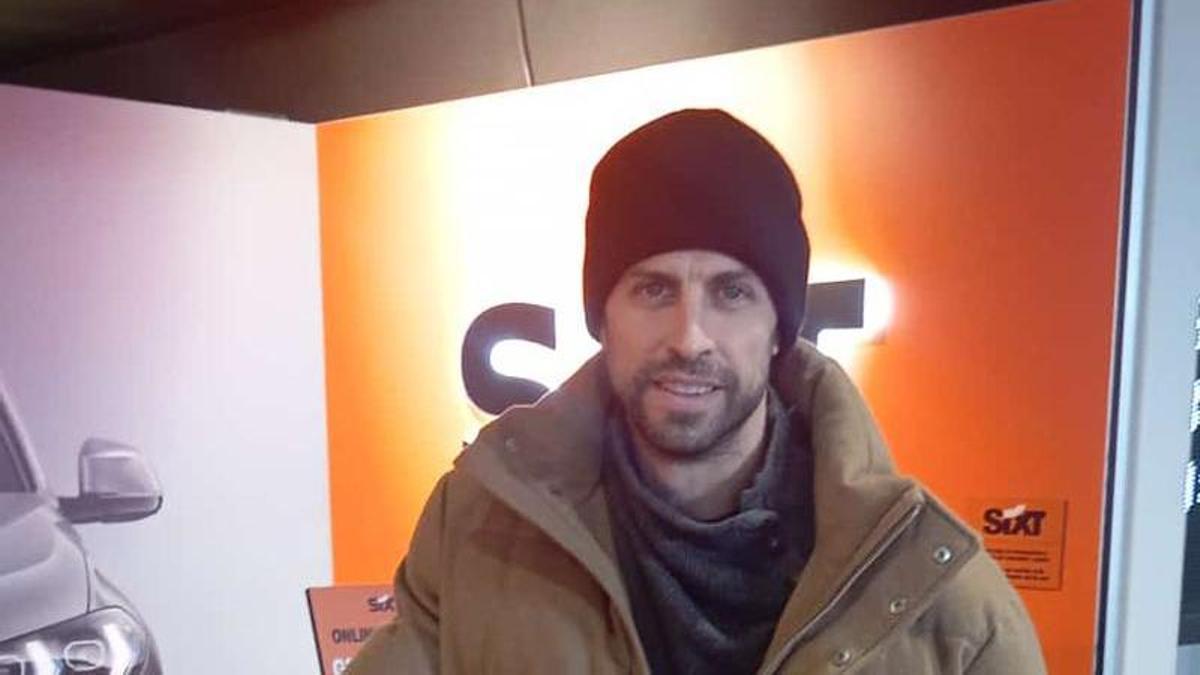 Piqué ya está en Gijón