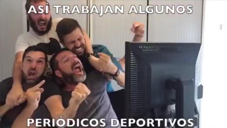 Pantallazo del vídeo de Canariunt Comedy.