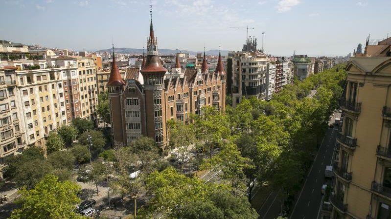 La Casa de les punxes, de Puig i Cadafalch (Diagonal, 420), uno de los monumentos que abrirá sus puertas en el 48h Open House Barcelona