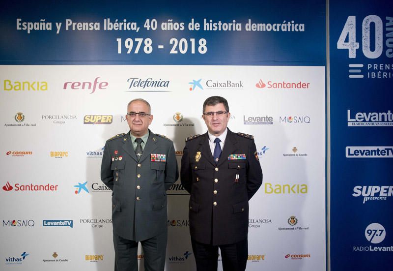 Photocall de la gala del 40 aniversario de Prensa Ibérica en Levante-EMV