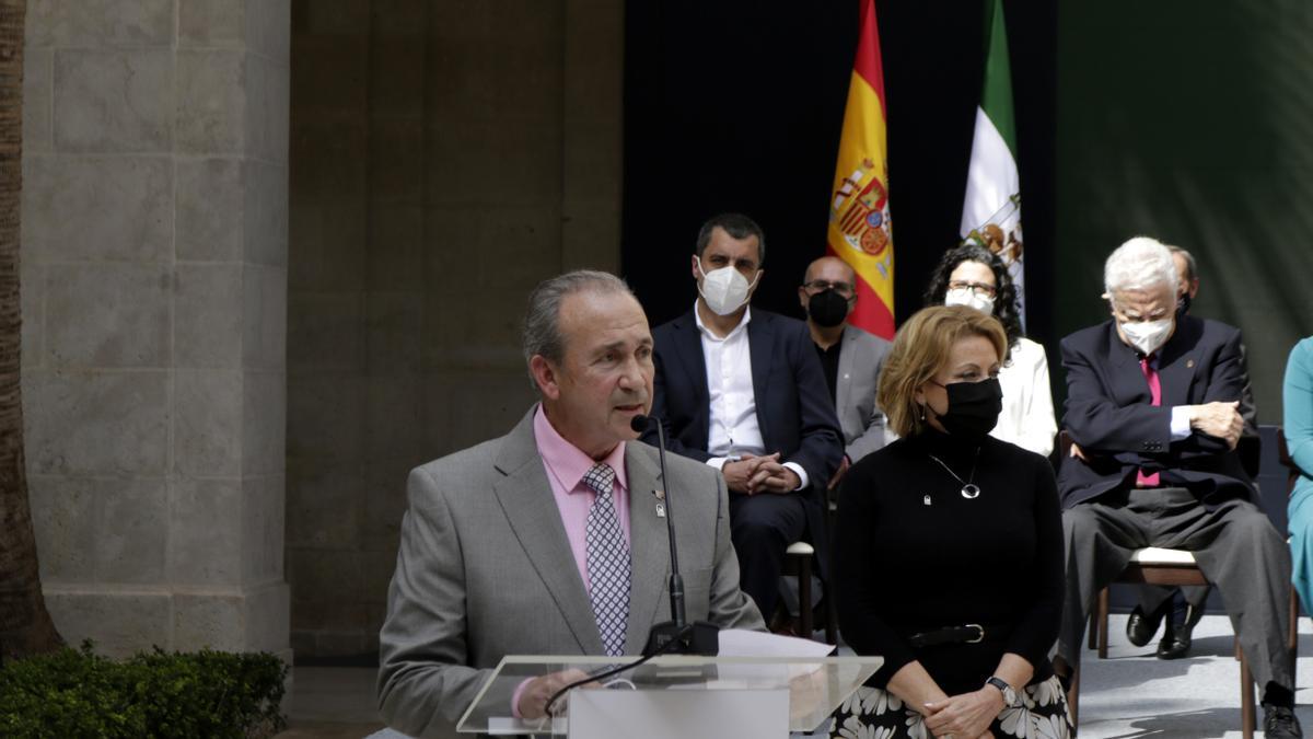 Entrega de los premios por el Día de Andalucía en Málaga