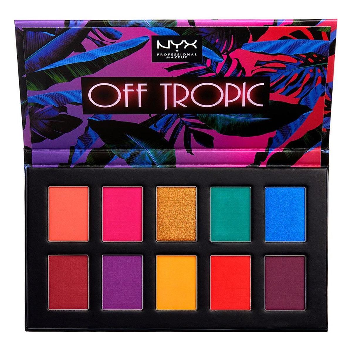 Paleta de sombras Off Tropic Shadow (Precio: 18,90 euros)