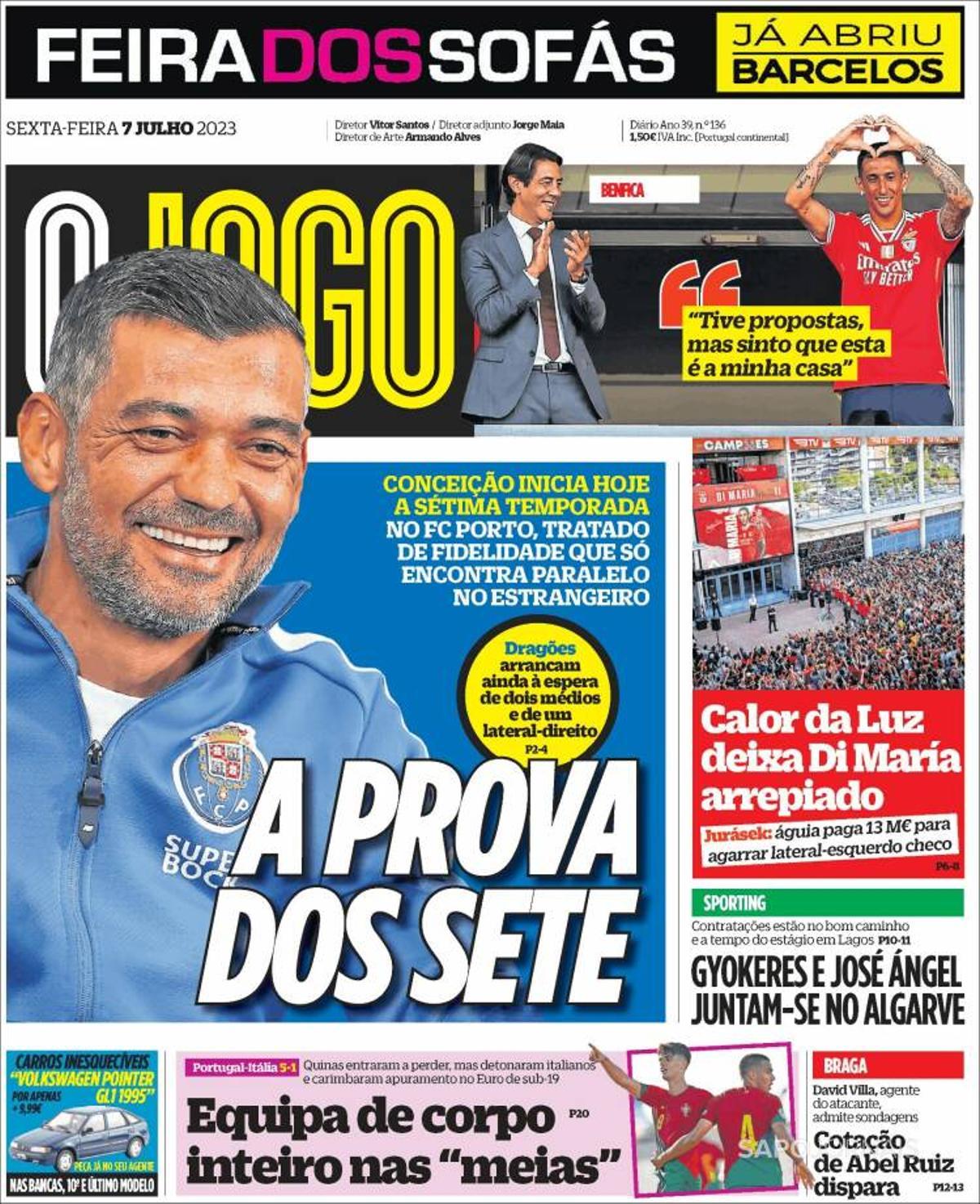 Las portadas de la prensa deportiva de hoy Las portadas de la prensa deportiva de hoy