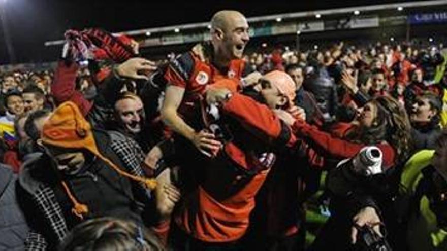 El Mirandés elimina al Espanyol y alcanza las semifinales