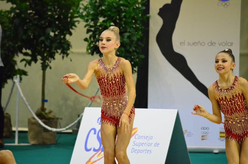 Campeonato de Gimnasia Rítmica: sábado por la tarde