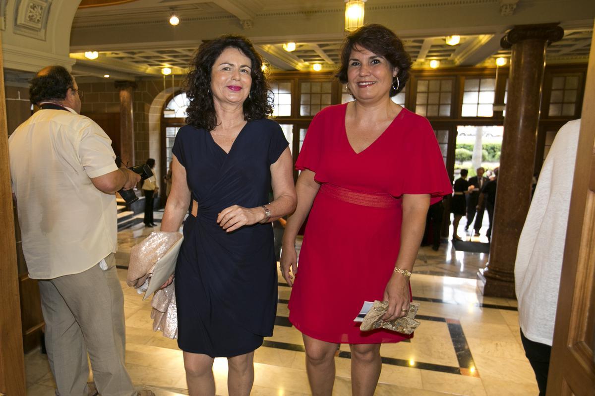 Jimena Delgado con Matilde Asián, exsecretaria de Estado del PP.