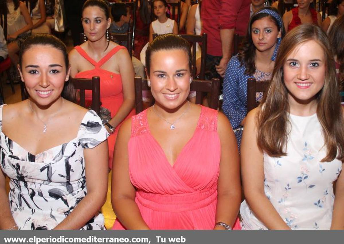 Castellón da la bienvenida a las reinas del 2014, Dunia Gormaz y Cristina Batalla