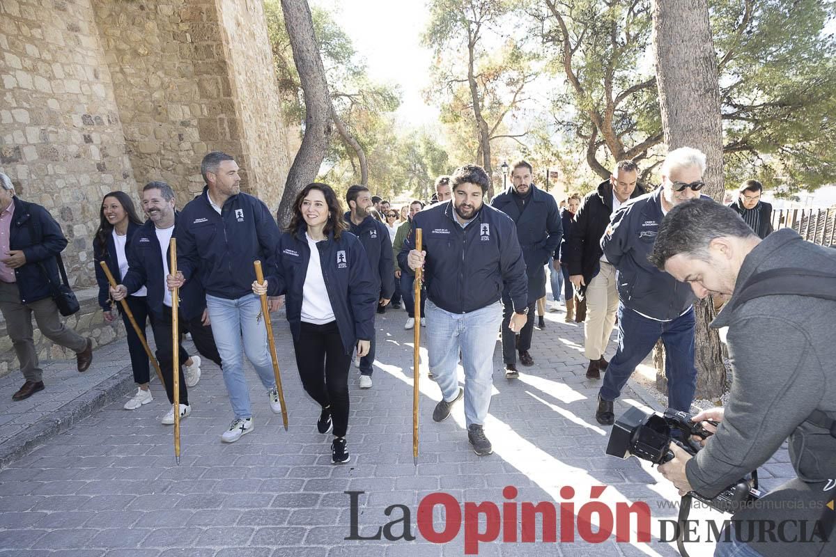 Así ha sido la visita de Isabel Díaz Ayuso a Caravaca de la Cruz