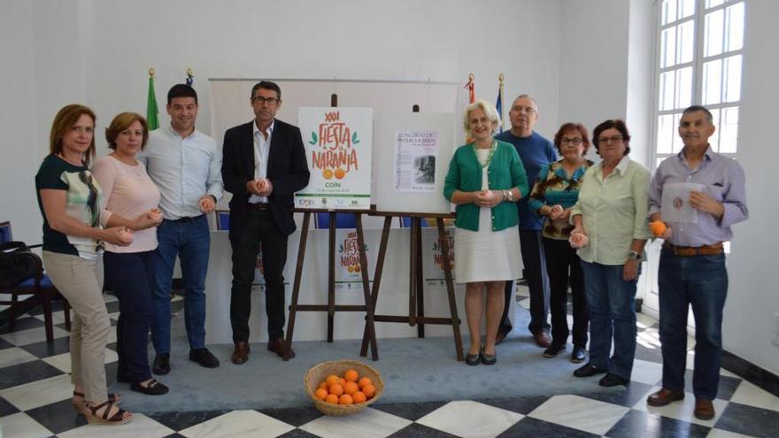 Acto de presentación de la Fiesta de la Naranja de Coín.