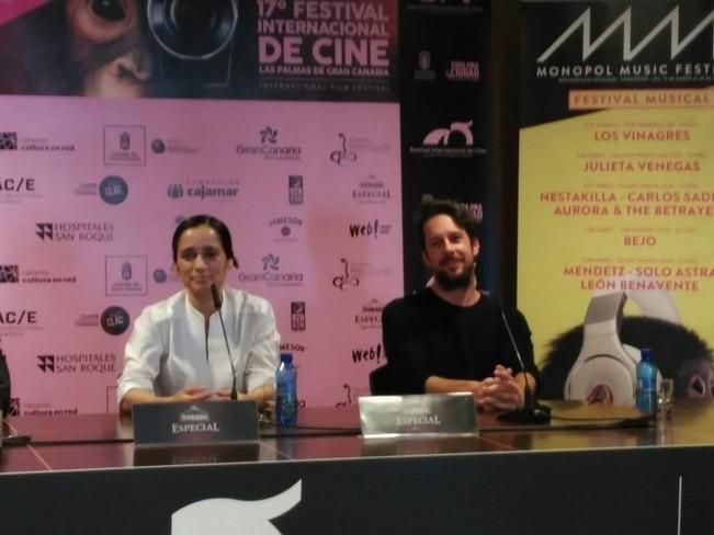 Rueda de prensa de Julieta Venegas antes de su concierto en el Pérez Galdós