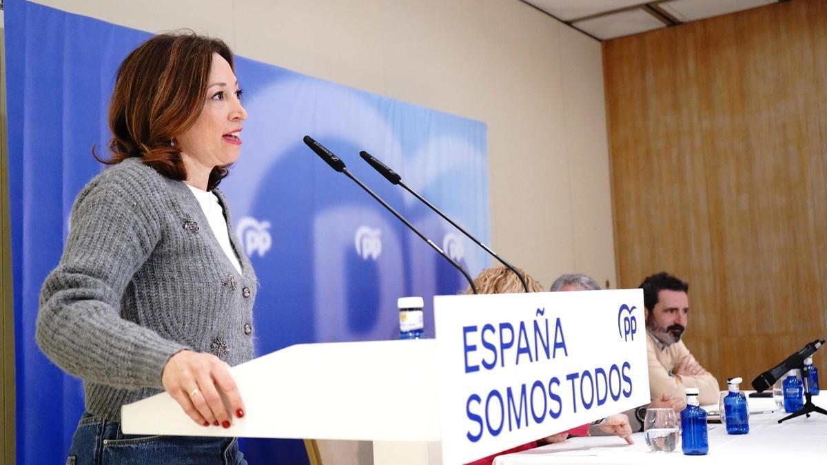 La presidenta del PP de Málaga, Patricia Navarro.