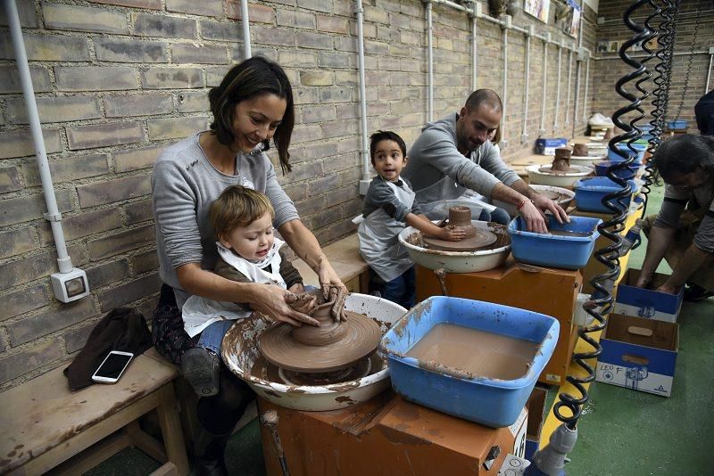 Jornada de puertas abiertas en el Taller de Cerámica de Muel