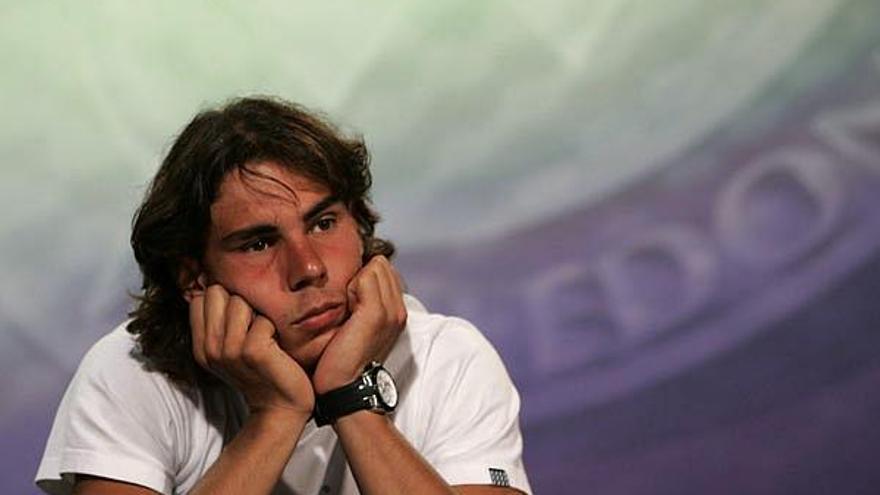 Nadal durante una rueda de prensa