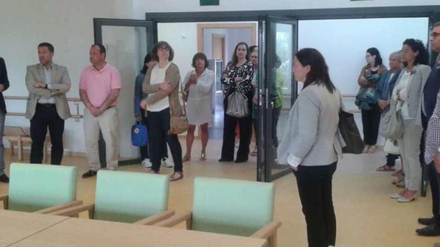 Alcaldes y concejales de la comarca y responsables del Consorcio visitaron el pasado martes el centro.