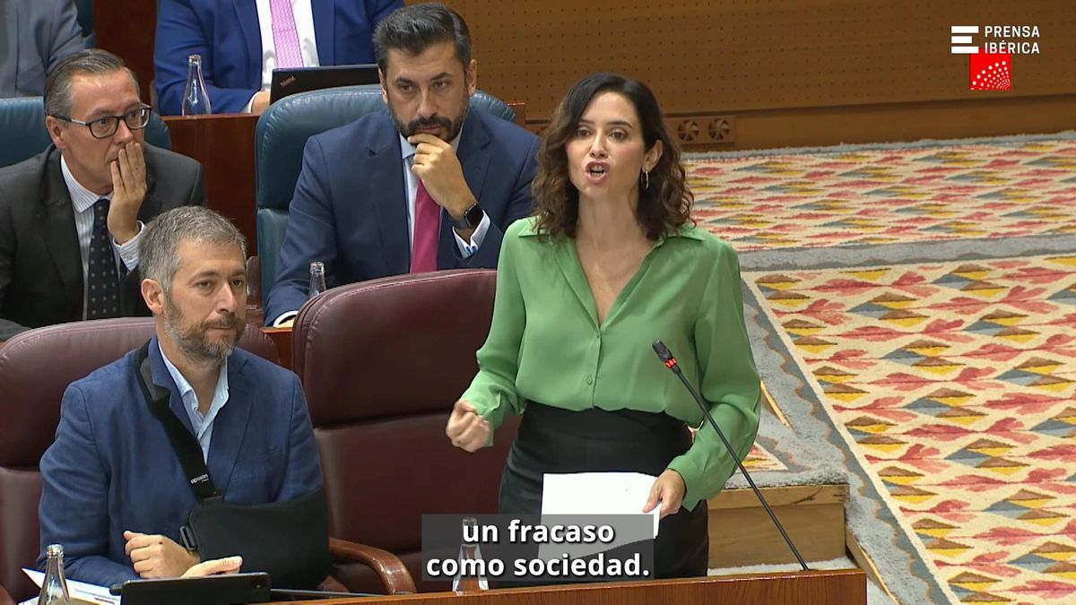 "La cotidianidad de la presidenta madrileña se llama 'malcriadez'" "La cotidianidad de la presidenta madrileña se llama 'malcriadez'"