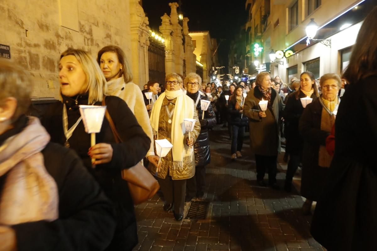 Procesión del farolet de las Purisimeras de Vila-real