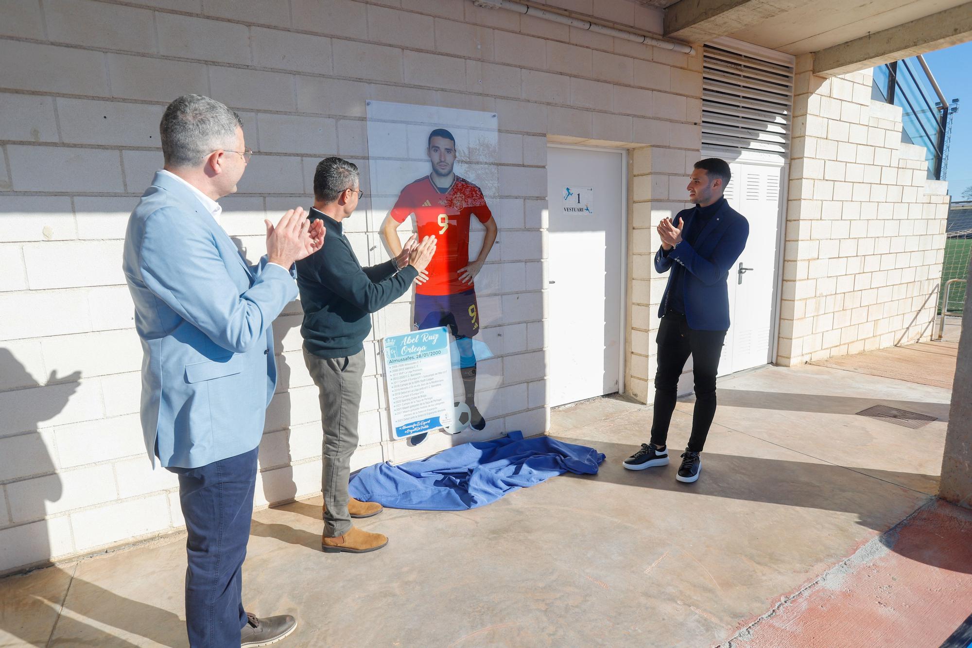 Las mejores imágenes del homenaje a Abel Ruiz