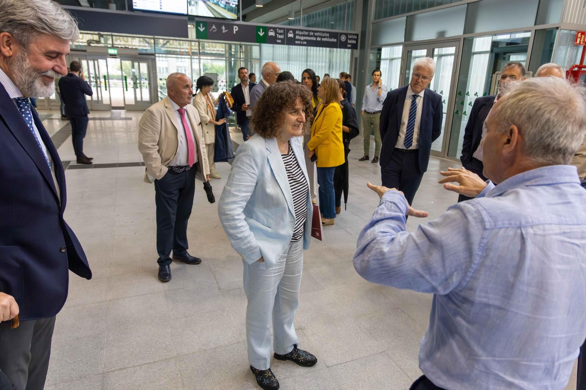 Inauguración de la Intermodal de Santiago
