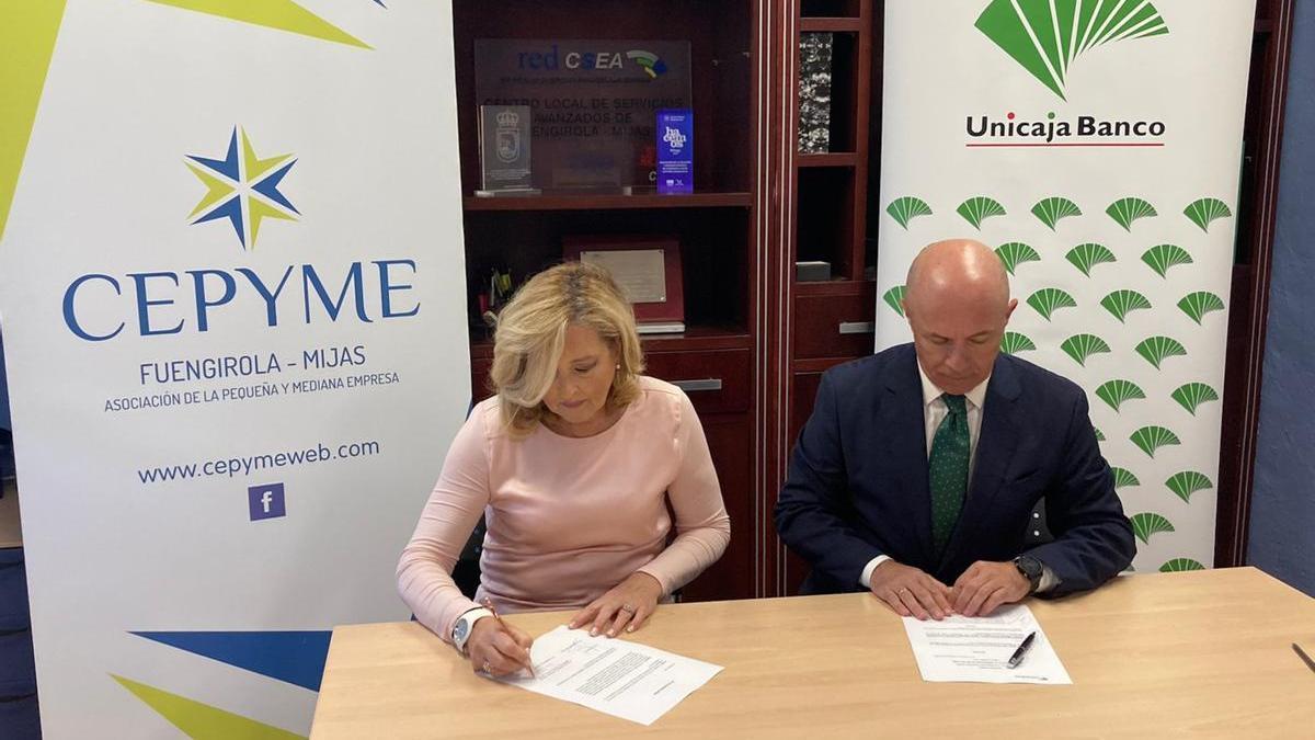 Unicaja Banco apoya los pequeños empresarios de Mijas y Fuengirola.