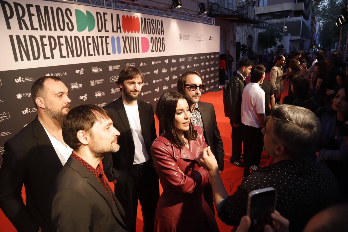 Alfombra roja de los Premios MIN