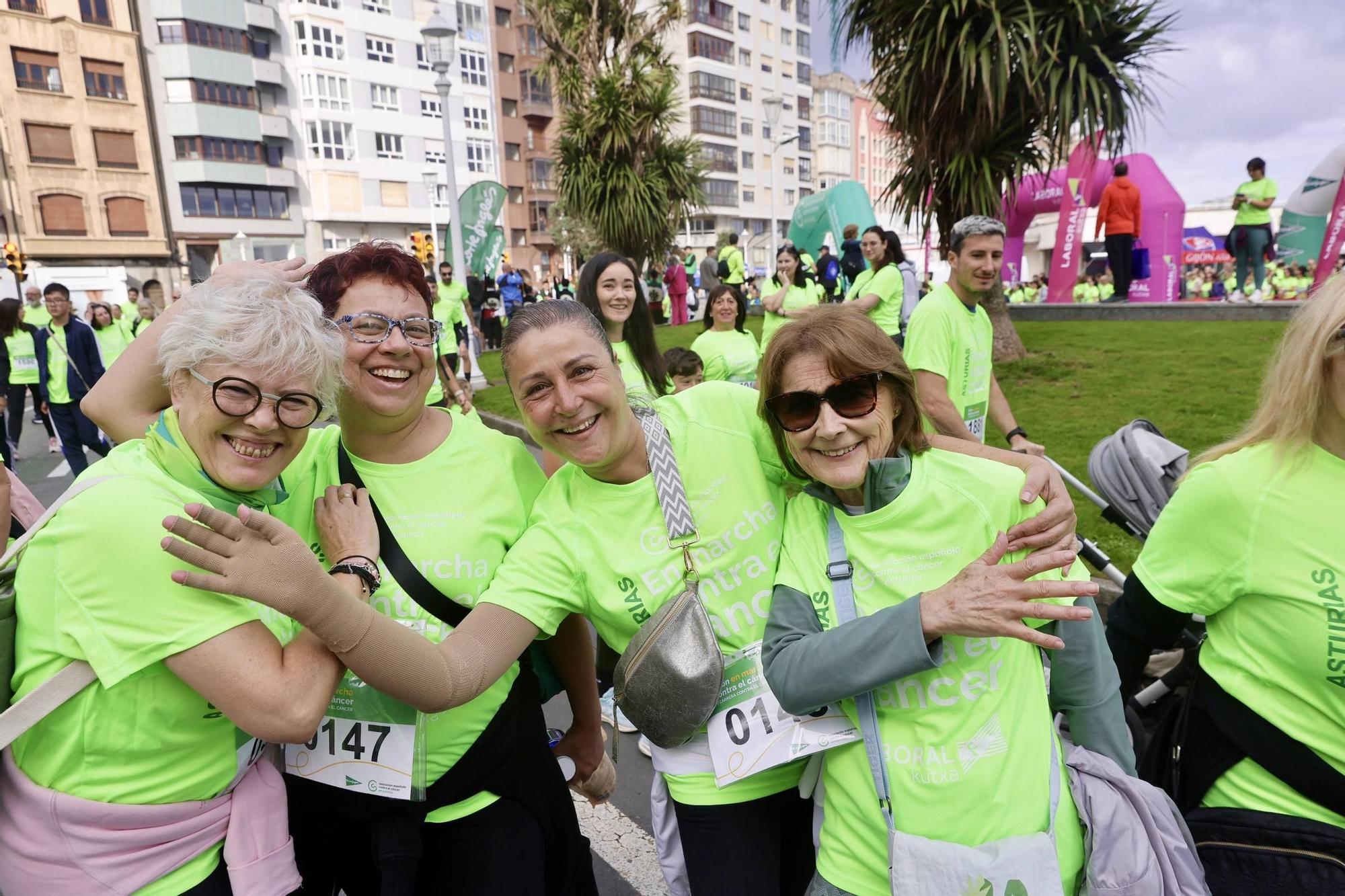 Así fue la carrera contra el cáncer de Gijón: en imágenes