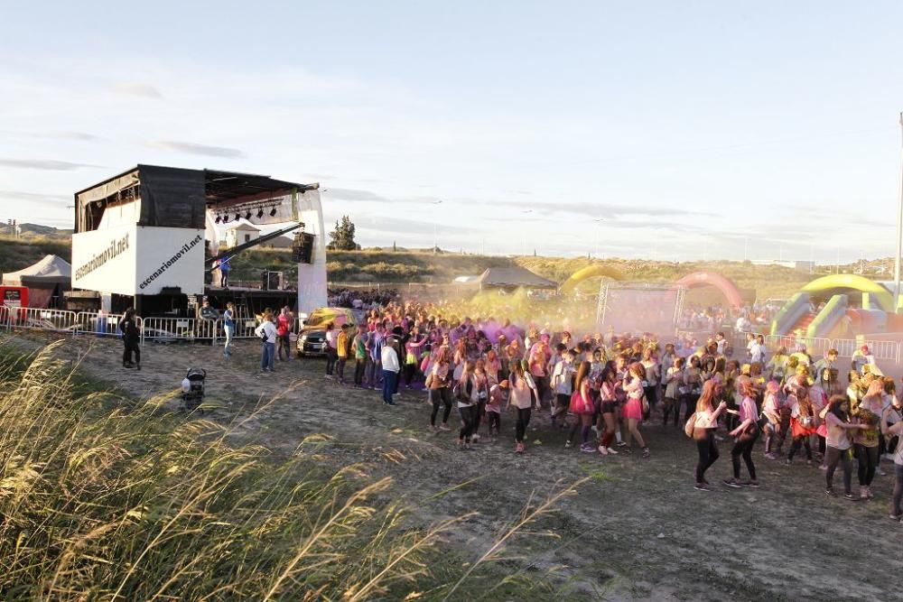 Sexta edición de la Holi Run en Cabezo de Torres