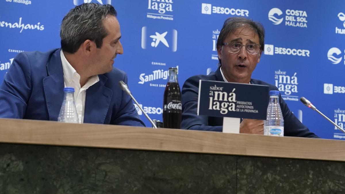 Presentación de Loren Juarros como nuevo director deportivo del Málaga CF