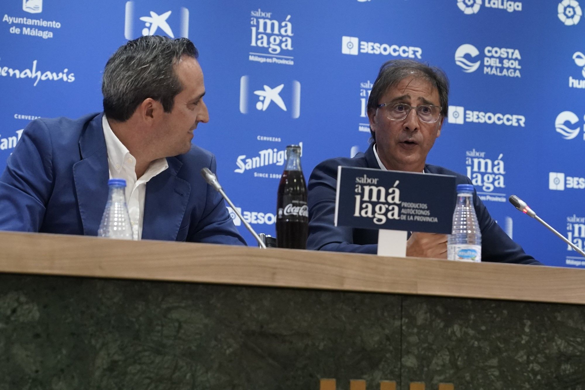 Presentación de Loren Juarros como nuevo director deportivo del Málaga CF