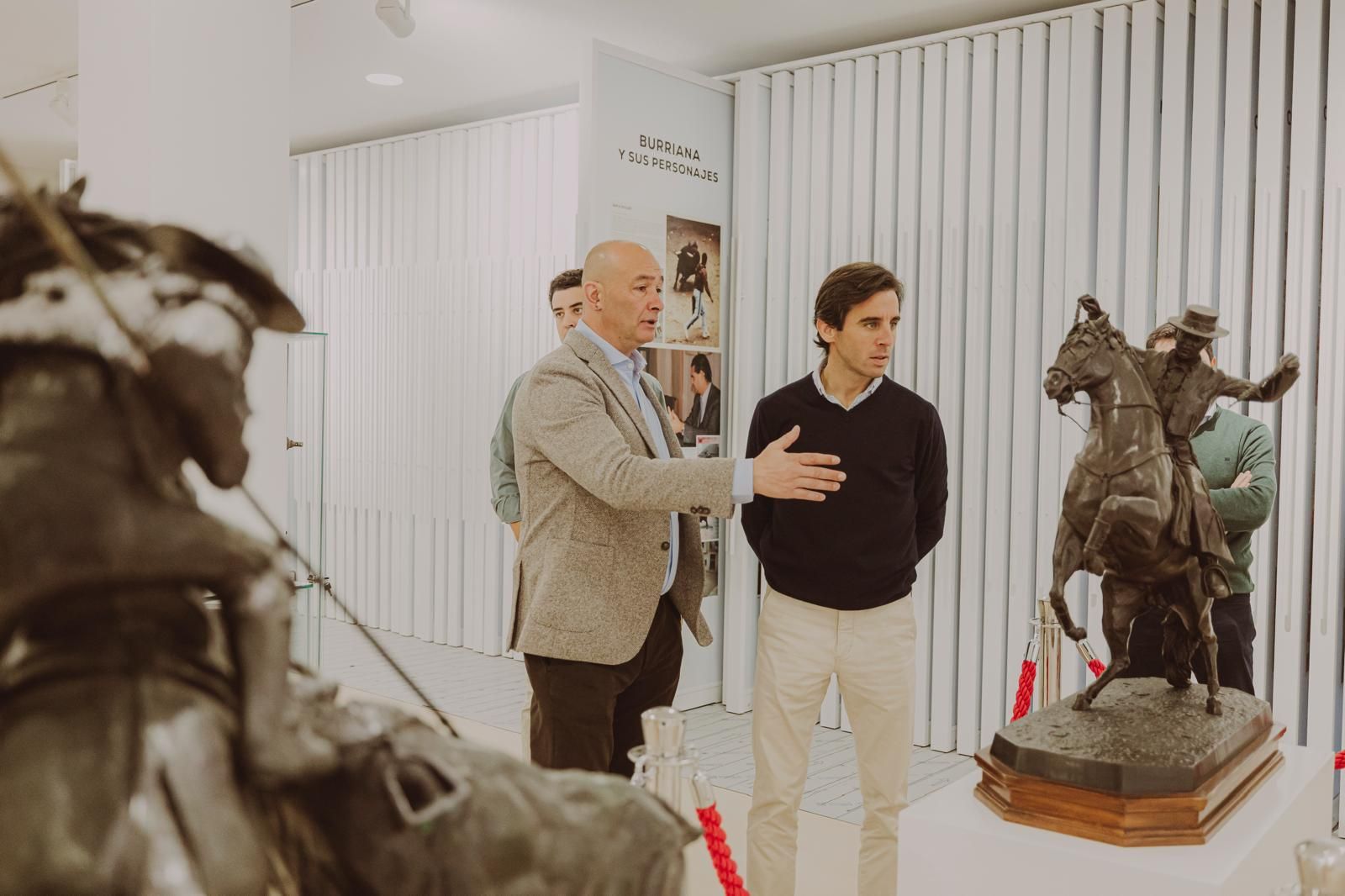 Juan Ortega visita el Museu del Bou de Burriana