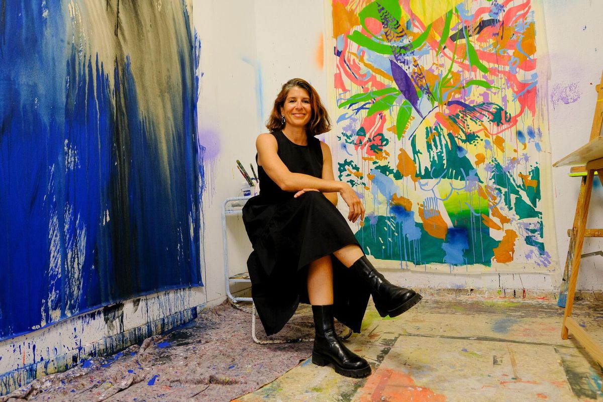 Ana Beltrá, artista plástica y muralista | 13/06/2025 | Fotógrafo: José Carlos Guerra