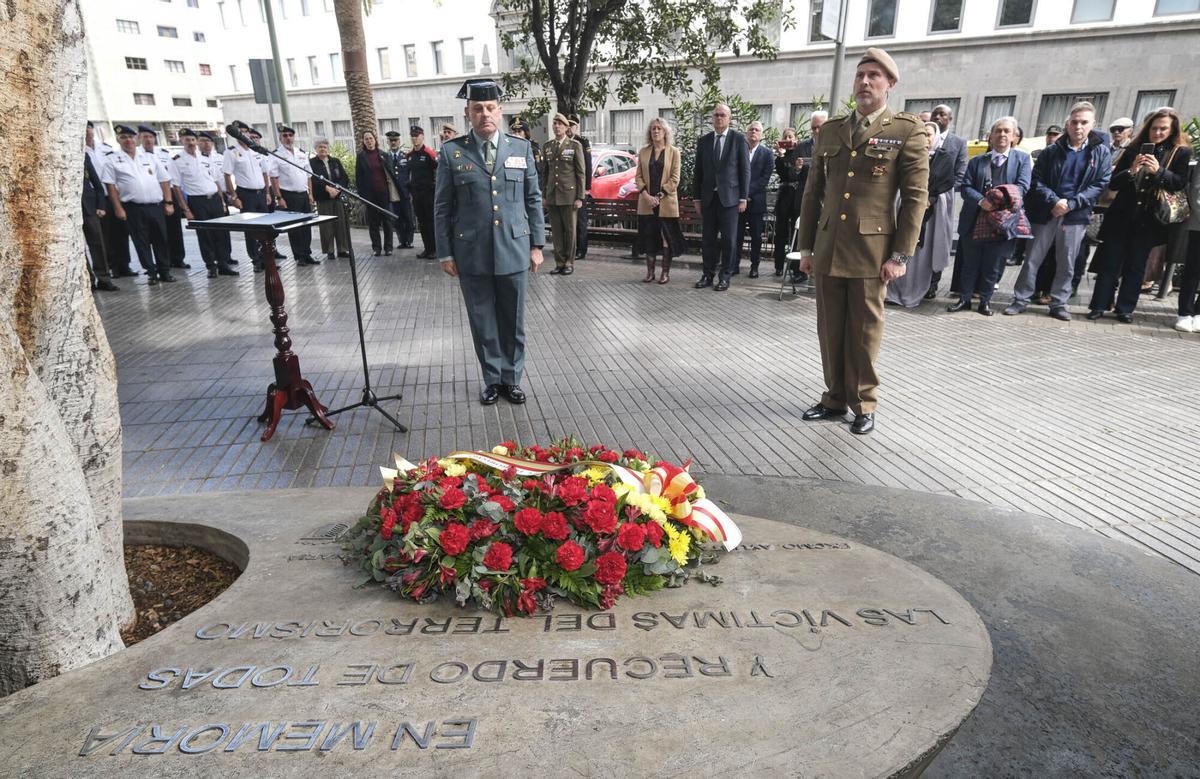 Concentración de las Víctimas del Terrorismo por el día europeo, en el 22 aniversario del 11M.