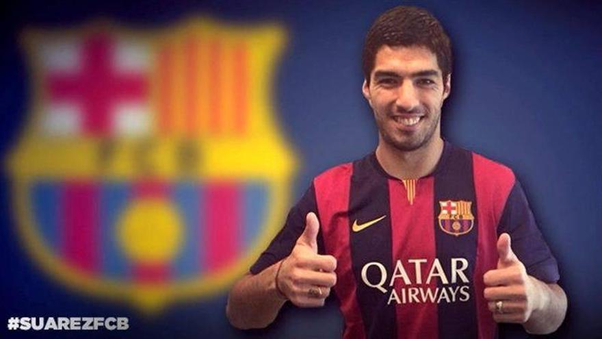 El Barça hace oficial el fichaje de Luis Suárez