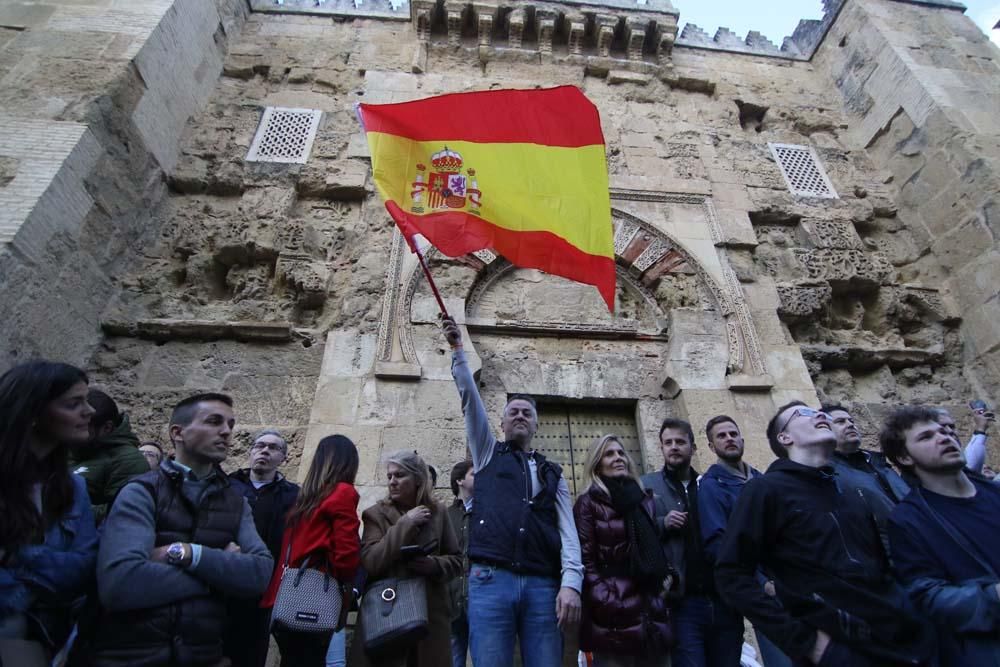 Mitin de Abascal en Córdoba