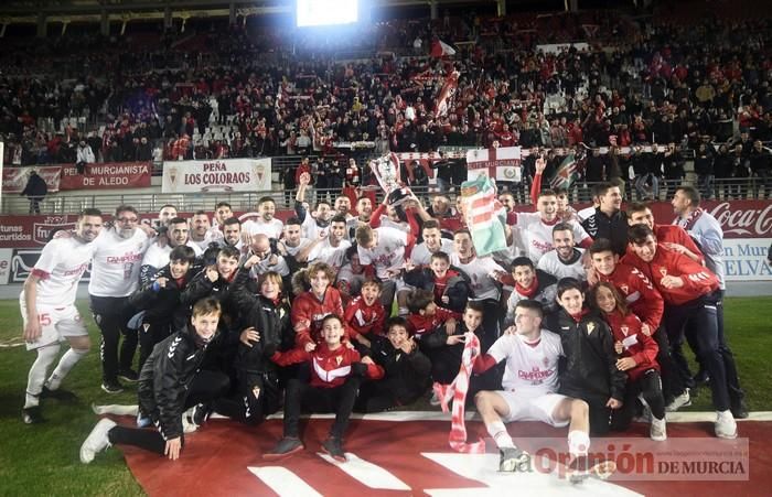 El Real Murcia gana la Copa Federación ante el Tudelano