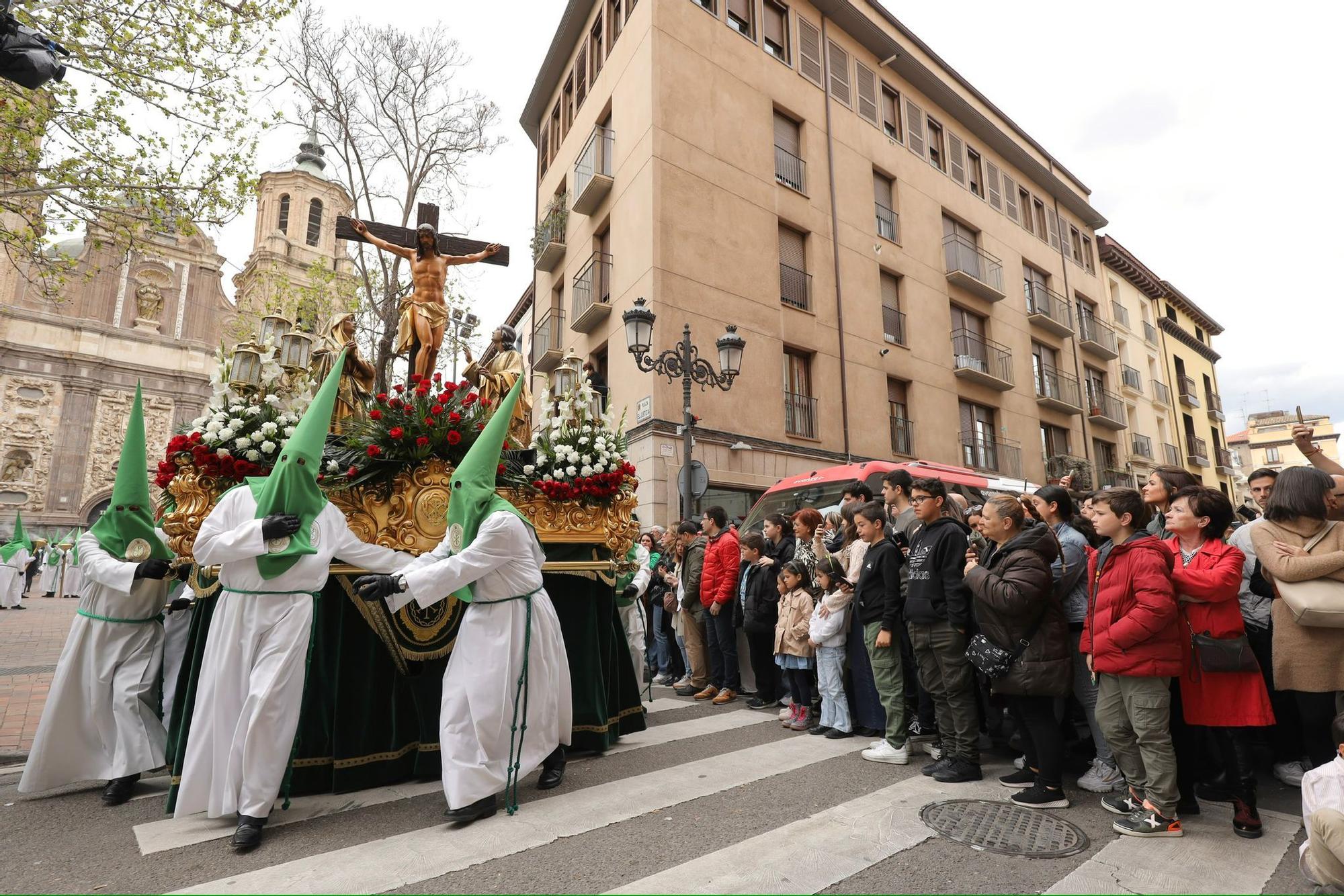 Procesión de la Cofradía de las Siete Palabras y San Juan Evangelista